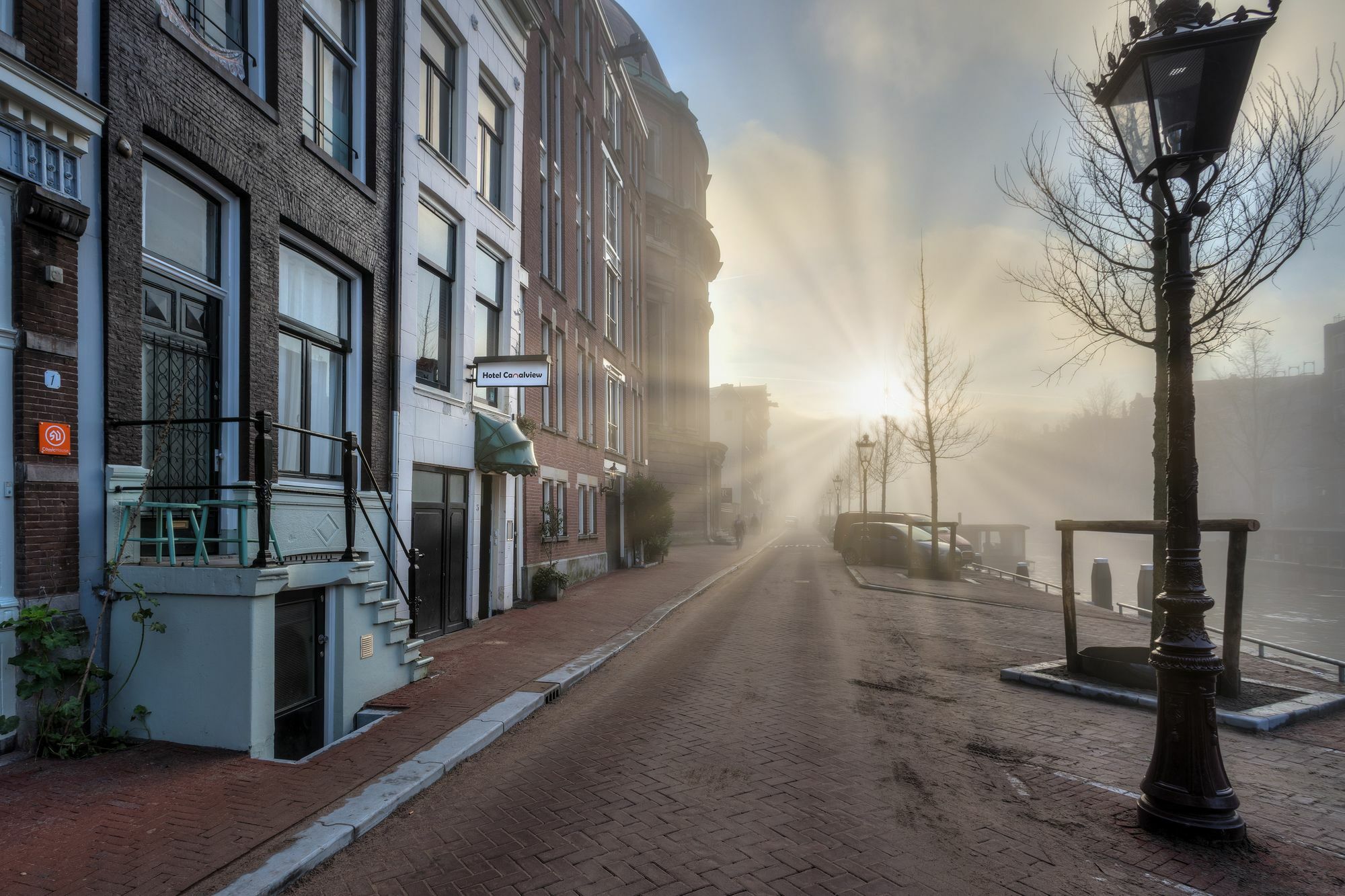 Hotel Canal View Amsterdam Eksteriør billede